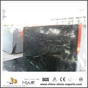 Naturlig Spider Green Stones Marmor Til Køkken Pejse Countertop