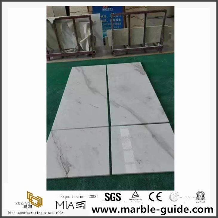 Luxury New Volakas White Marble For Floor And Wall Tile