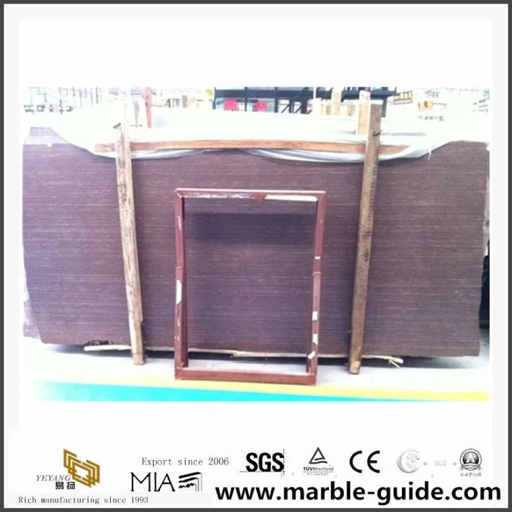 Purple Stone Products Purple Wooden Marble Slabs For Floor Tiles