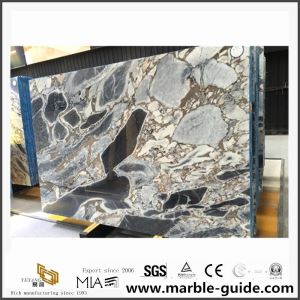 Kina Titanic Storm Marble, Black & Brown Marble Floor Fliser