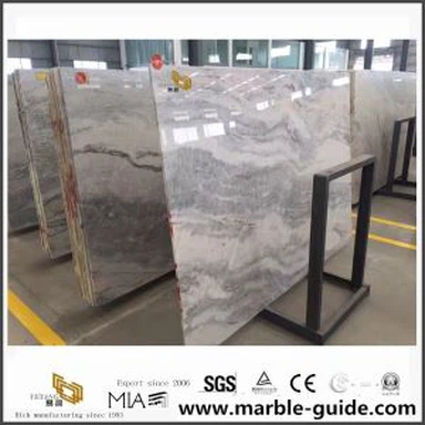 Vermont grå marmorplader til hotelgulvflisedesign