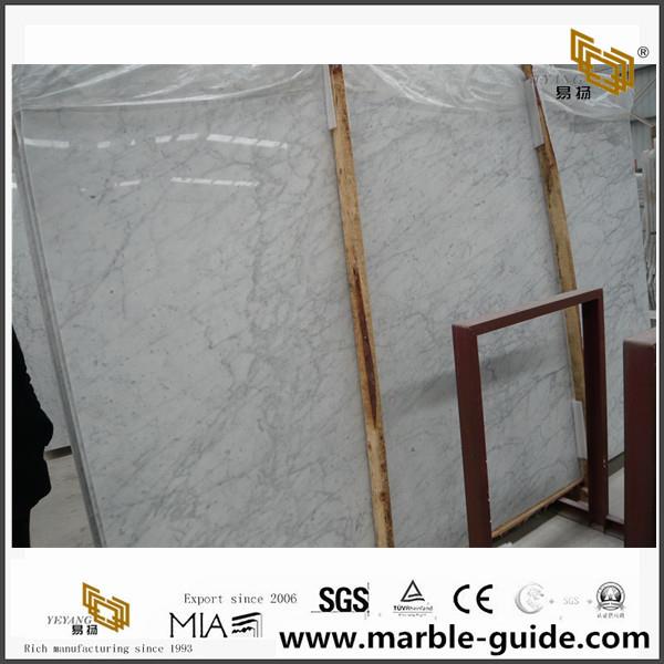 Populære Bianco Cararra Marble Plader, Fliser til Vanity Tops, Kitchn Tops
