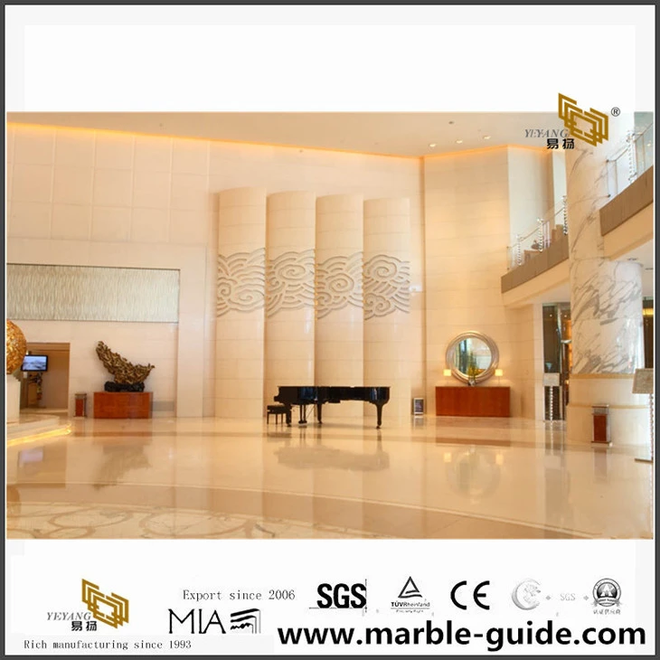 Calacatta Marble & Royal Botticino Marble til Kunlun Hotel Project