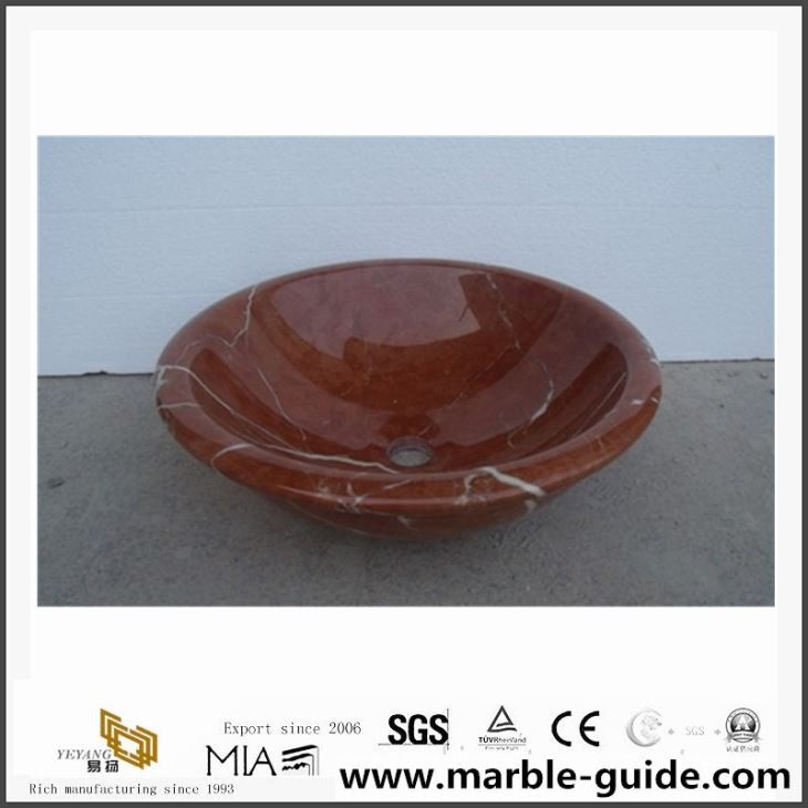 Red Stone Kitchen Marble Sink&Wash Basin
