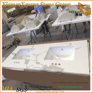 Calacatta Quartz køkken bordplader