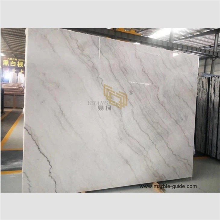 Chinese Carrara White Marble Slabs For Projects
