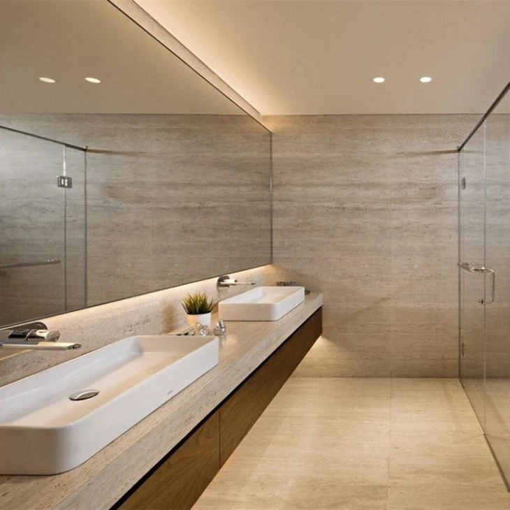 Roman Travertine For Bathroom Design