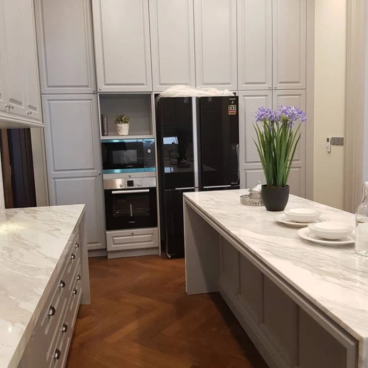 Volakas White Marble Countertops